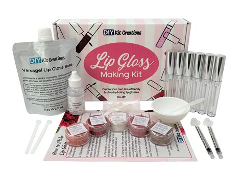 how to make your own lip gloss kit