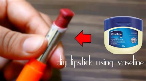 how to make your own lipstick with vaseline