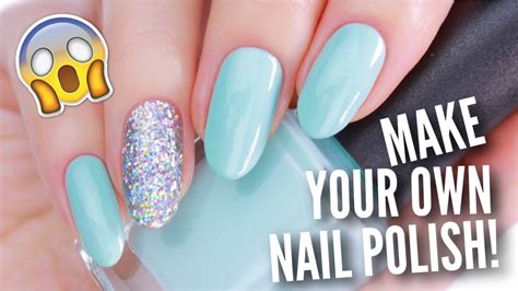 how to make your own nail polish at home 🏠 #nailpolish