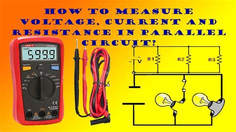 how to measure voltage in parallel circuit