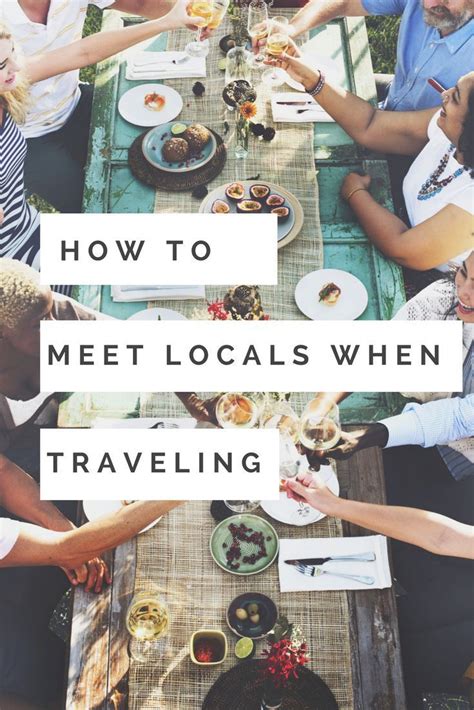 how to meet locals