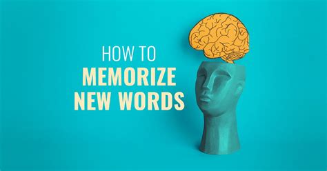 how to memorize new words in english