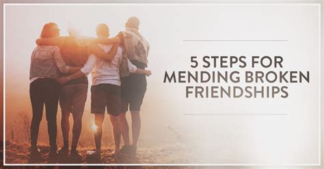 how to mend a broken friendship with a girl