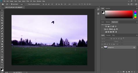 how to merge to images in photoshop