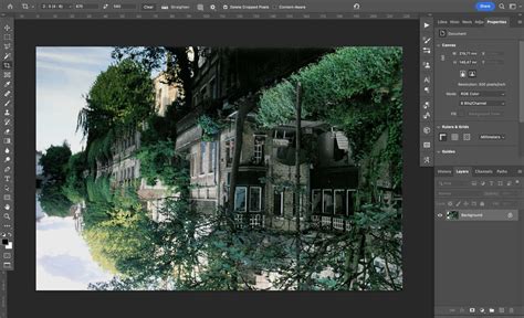 how to mirror object in photoshop
