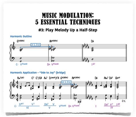 how to modulate in music