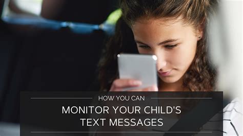 how to monitor my childs text messages