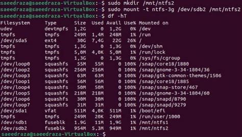 how to mount ntfs partition in ubuntu