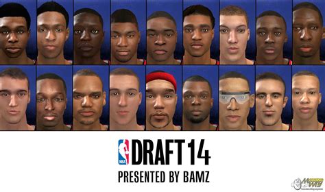 how to nba 2k14 draft class cyberfaces