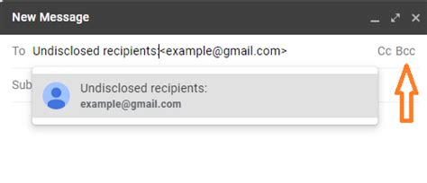 how to not show email recipients
