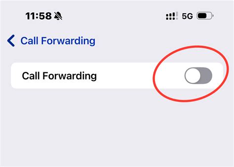 how to off call forwarding in iphone