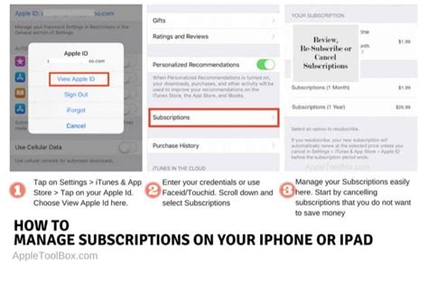 how to off subscription in iphone