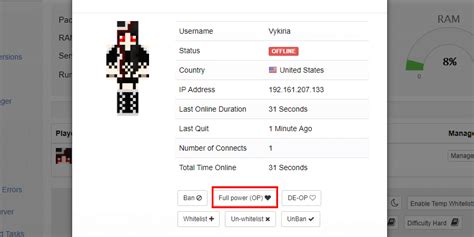 how to op a player in minecraft