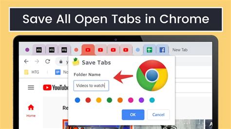 how to open all tabs in chrome