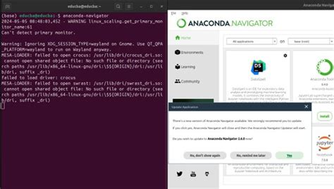 how to open anaconda in ubuntu