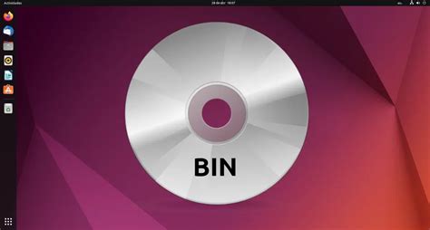 how to open bin file in ubuntu