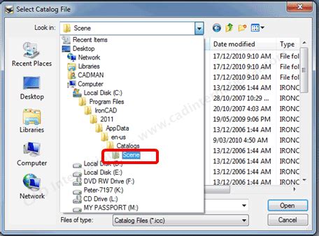 How To Open Catalog File