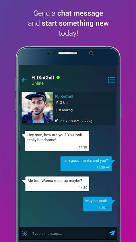 how to open conversation on gay dating app on android