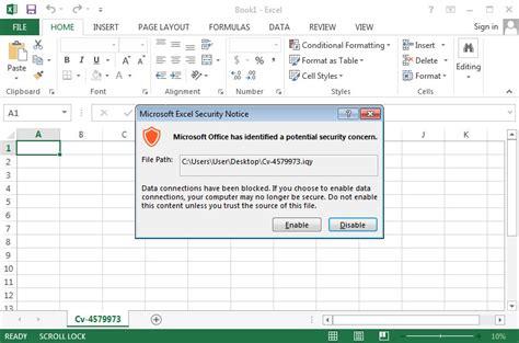 how to open iqy file in excel