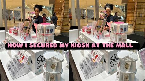 how to open kiosk in mall