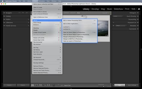 how to open lightroom file in photoshop