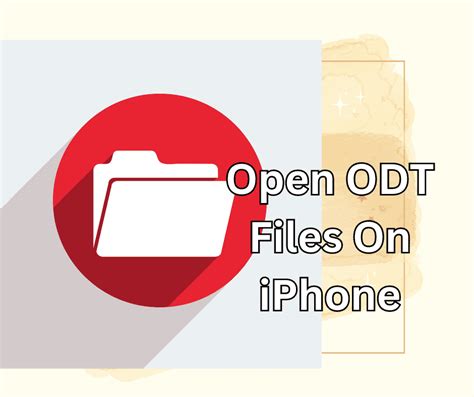 how to open odt file in phone