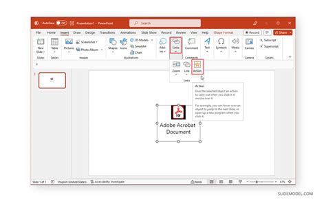 how to open pdf slides in powerpoint