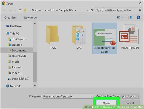 how to open pptx file in mac