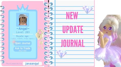 HOW* To Add Your Own PICTURE To The New Royale High Journal // How