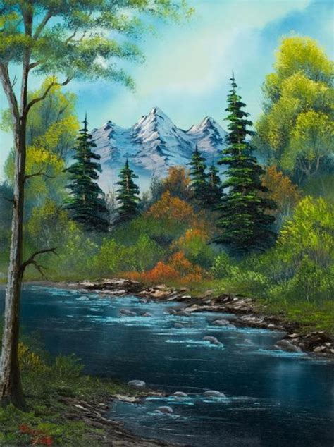How To Paint A Simple Scenery Using Water Scenery Outlines For Colouring - Scenery Outlines For Colouring