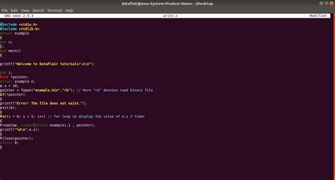 how to parse a file in c