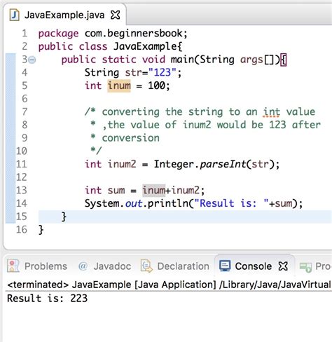 how to parse string to int java
