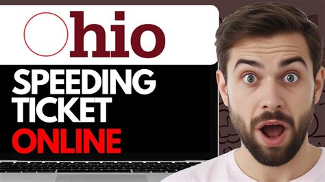 how to pay speeding ticket in ohio