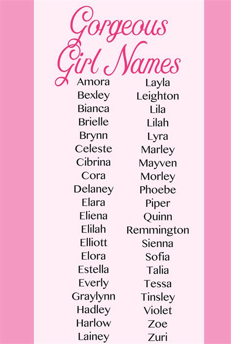 how to pick out a baby girl name