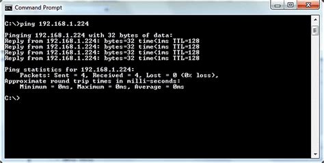 how to ping ip address in windows