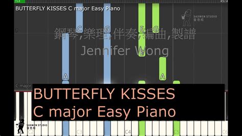 how to play butterfly kisses on piano youtube