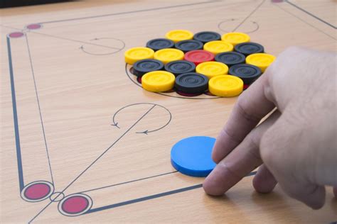 How To Play Carrom With Pictures Wikihow Carrom Board - Carrom Board