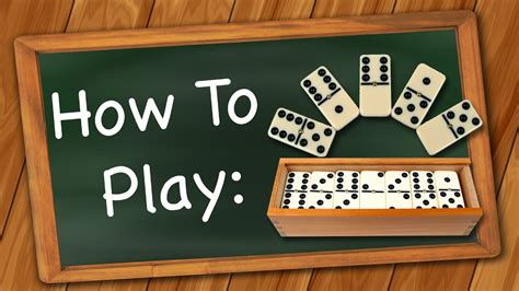 how to play dominoes games