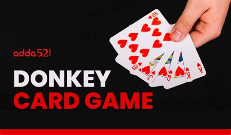 how to play donkey monkey in cards
