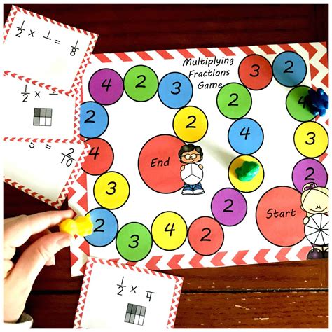 How To Play Fraction Formula Game Rules Pdf Math Play Fractions - Math Play Fractions
