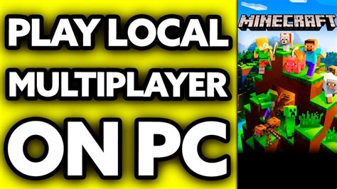 how to play minecraft local multiplayer