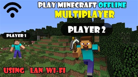 how to play minecraft multiplayer offline