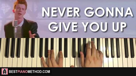 NEVER GONNA GIVE YOU UP - Rick Astley Arr. Esther Marotta (SPECIAL 1  BILLION RICKROLLS) Sheet music for Piano (Solo)