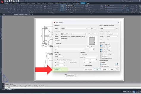 how to plot in scale in autocad