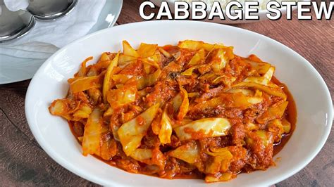 how to prepare cabbage stew in ghana