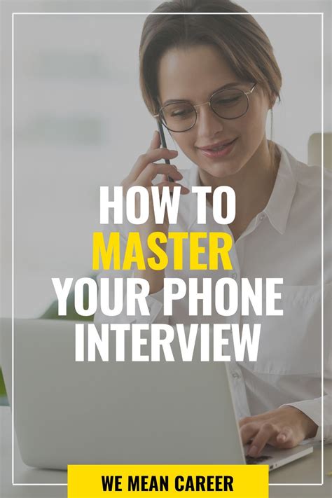 how to prepare for a phone call interview