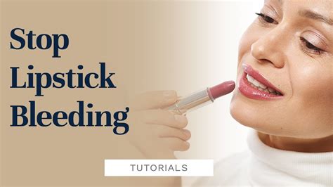how to prevent red lipstick from bleeding skin
