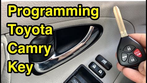 How To Program Toyota Camry Key Fob