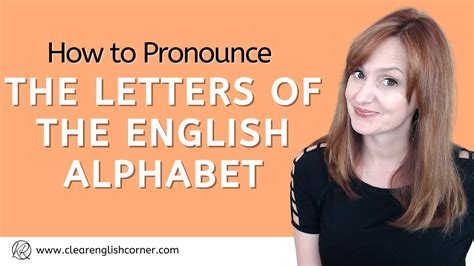 how to pronounce a in english language