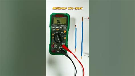 how to procedure connectivity using multimeter